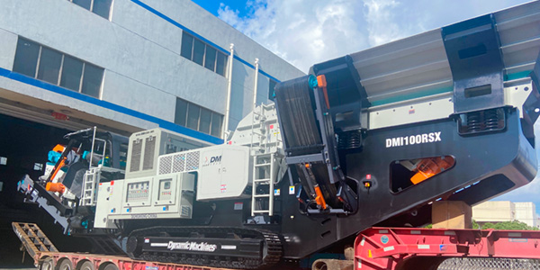 【東蒙快報(bào)】火速發(fā)貨！上海東蒙DMI-100RSX發(fā)往客戶前方，助力客戶砂石骨料項(xiàng)目
